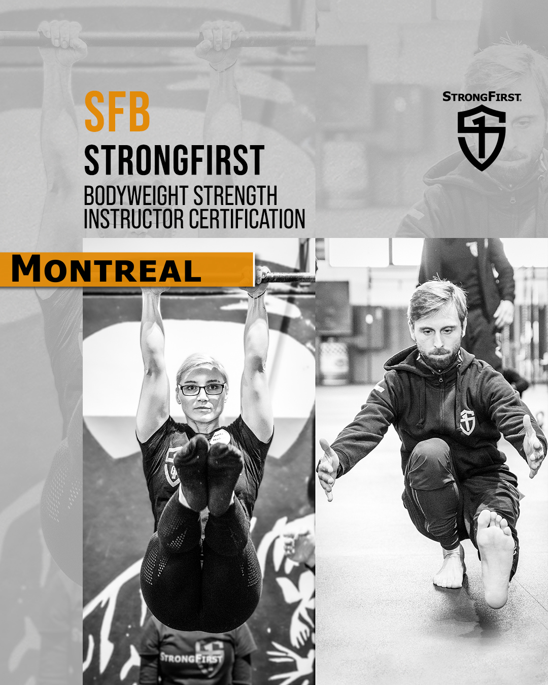 SFB StrongFirst Bodyweight Certification - Montreal, Canada, August 29-30, 2026